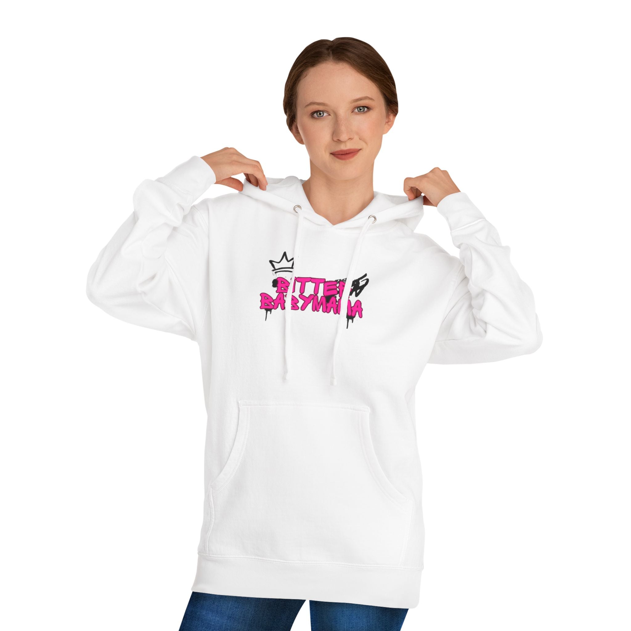 Graffiti Bitter Baby Mama Drip Crown Hoodie — by Rachel Weaver