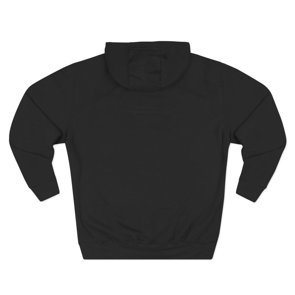 Limited Edition Bitter Baby Mama Three-Panel Fleece Hoodie by Rachel Weaver