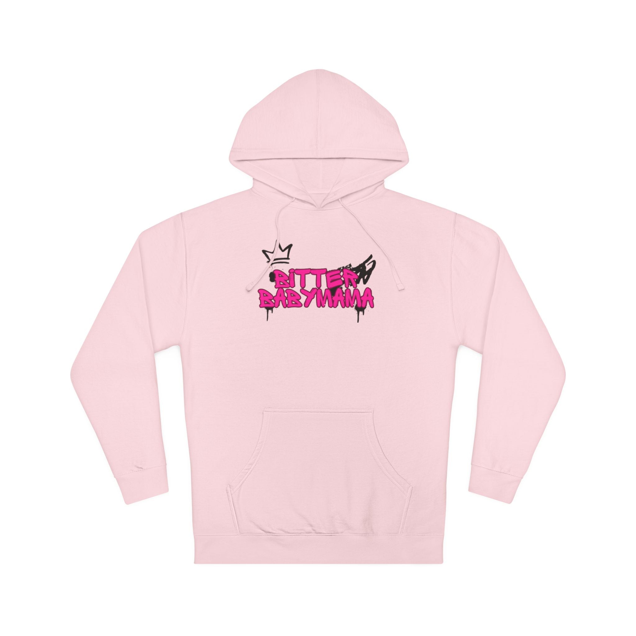 Graffiti Bitter Baby Mama Drip Crown Hoodie — by Rachel Weaver