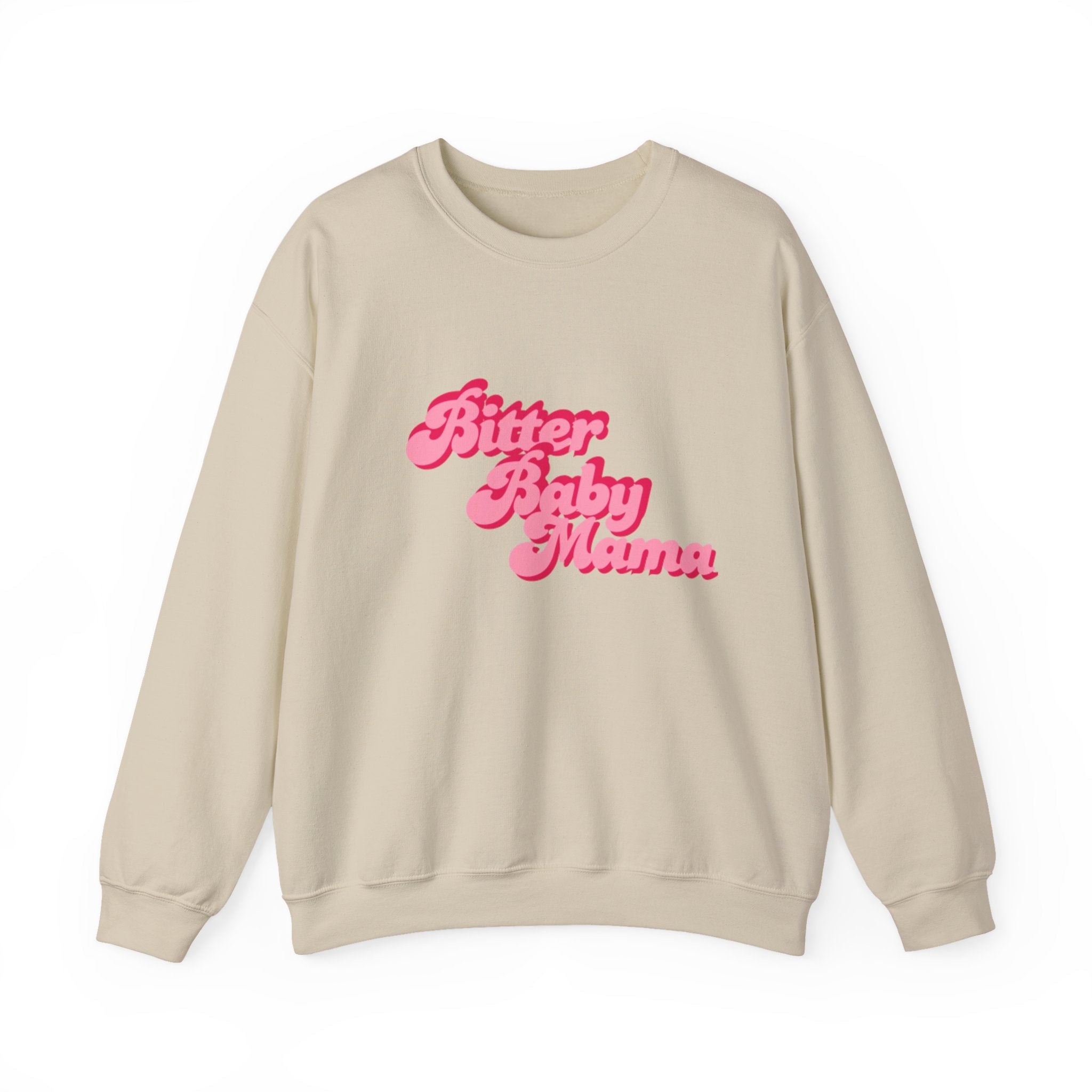 Limited Edition Bitter Baby Mama Crewneck Sweatshirt by Rachel Weaver