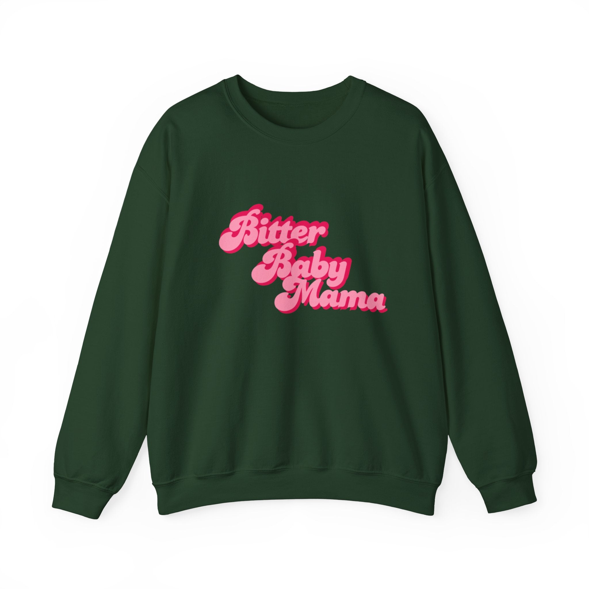 Limited Edition Bitter Baby Mama Crewneck Sweatshirt by Rachel Weaver