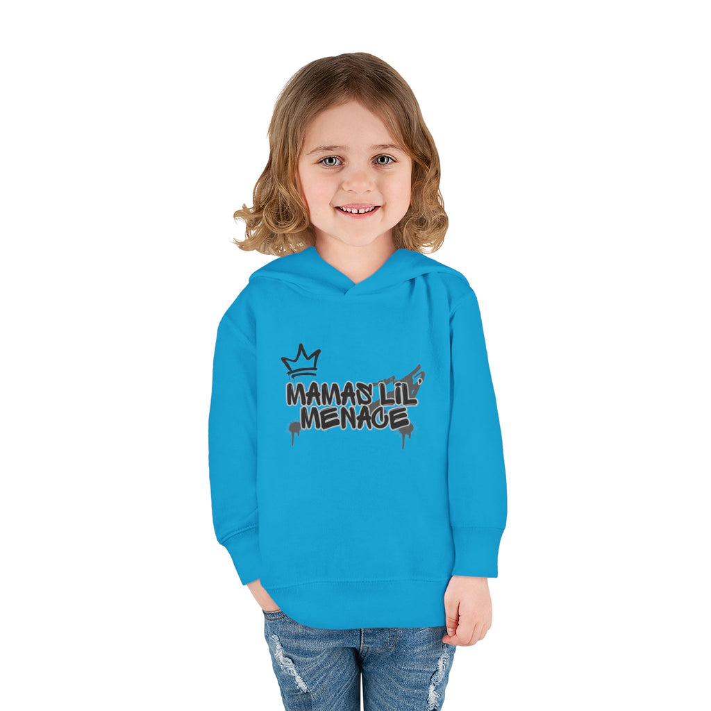 Toddler Hoodie - "Mamas lil' Menace" Graffiti Pullover