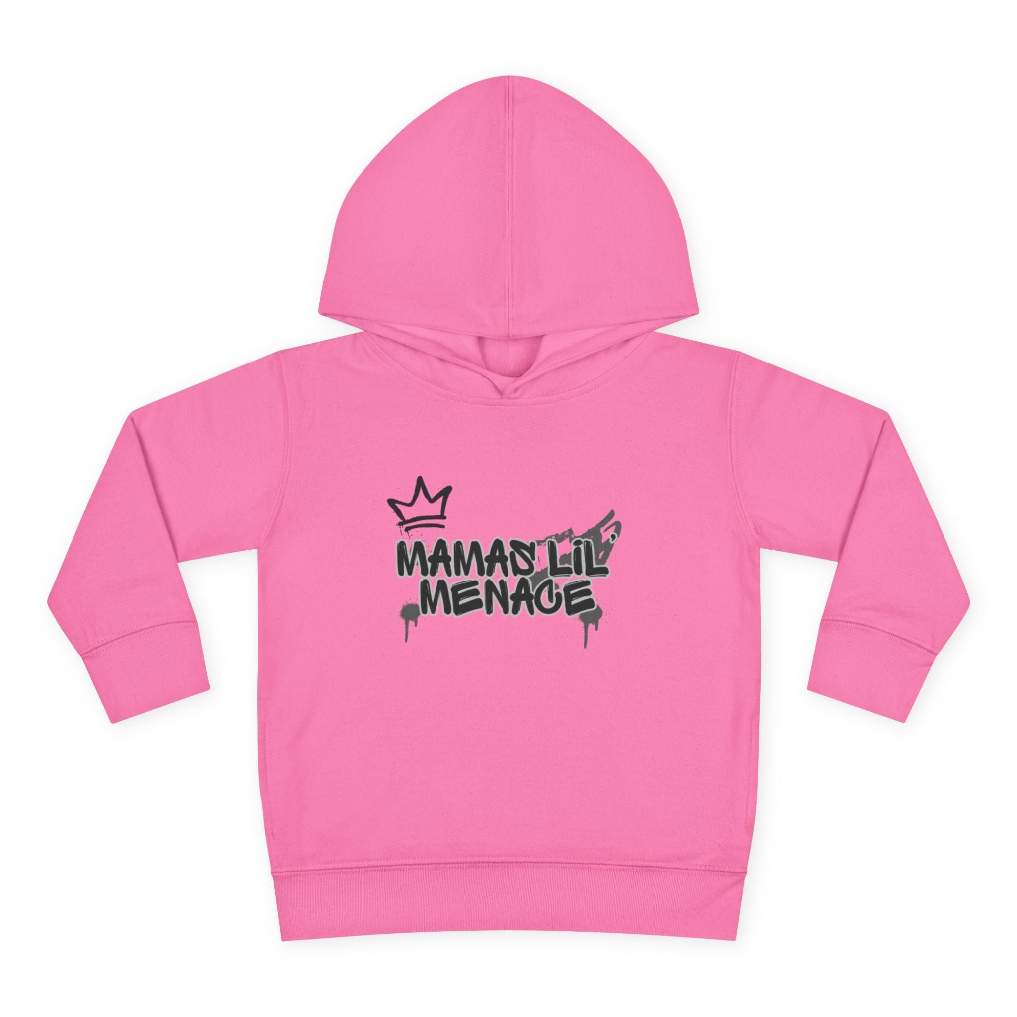 Toddler Hoodie - "Mamas lil' Menace" Graffiti Pullover