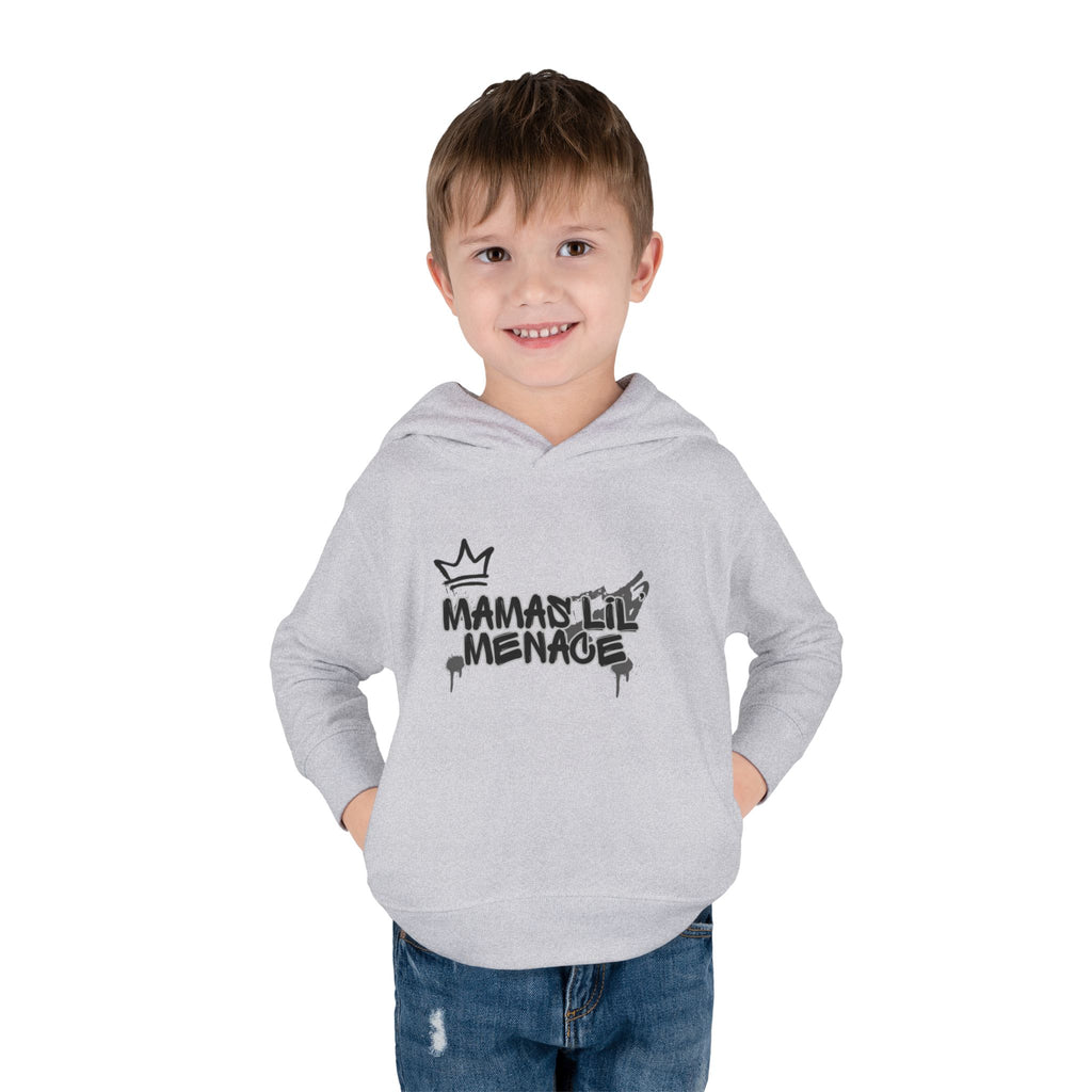 Toddler Hoodie - "Mamas lil' Menace" Graffiti Pullover