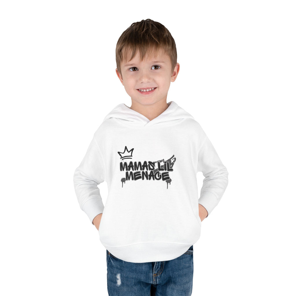 Toddler Hoodie - "Mamas lil' Menace" Graffiti Pullover