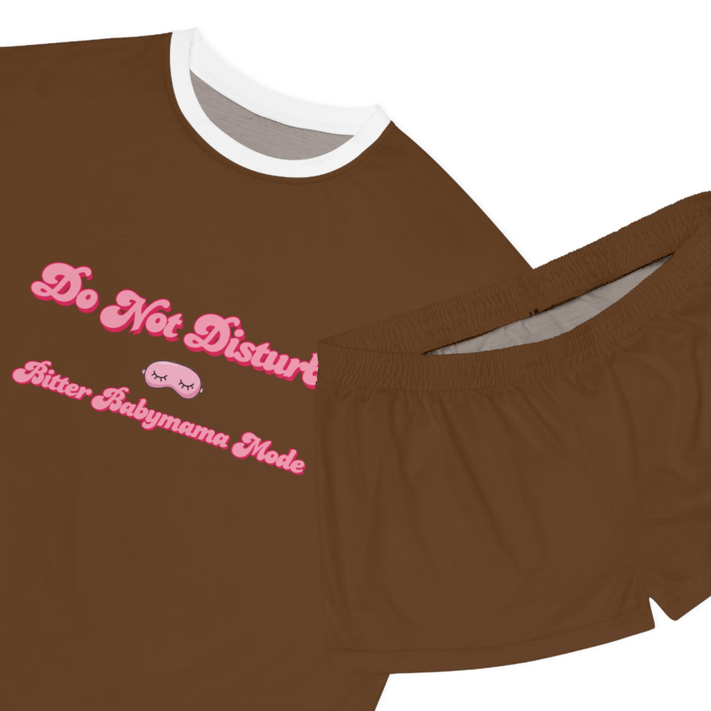 Limited Edition Do Not Disturb: Bitter Baby Mama Mode Women's Pajama Set by Rachel Weaver
