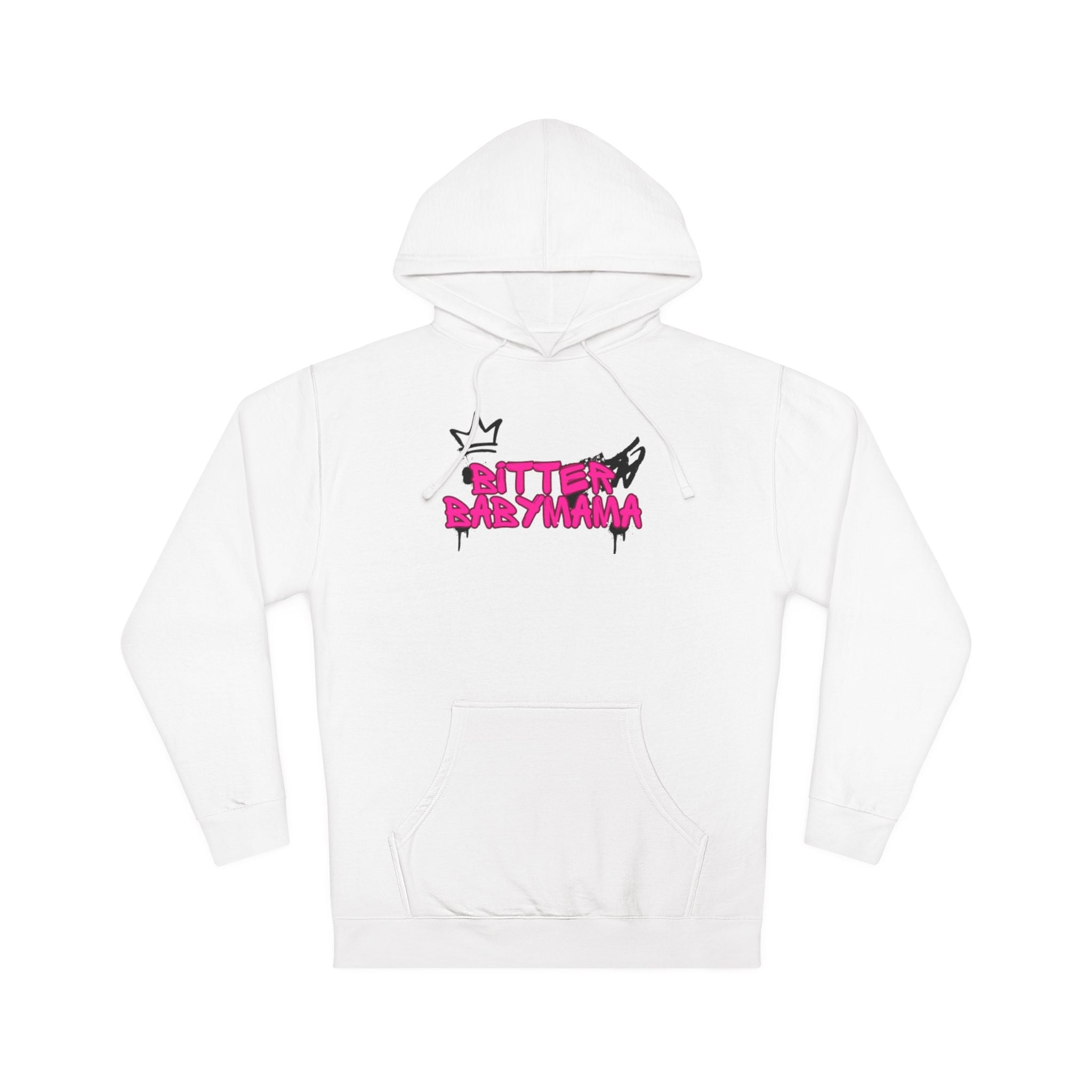 Graffiti Bitter Baby Mama Drip Crown Hoodie — by Rachel Weaver