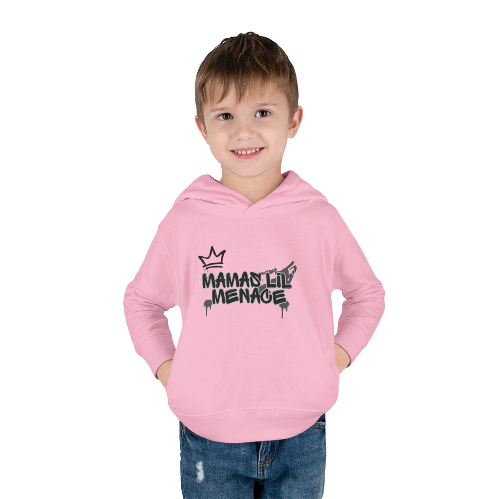 Toddler Hoodie - "Mamas lil' Menace" Graffiti Pullover