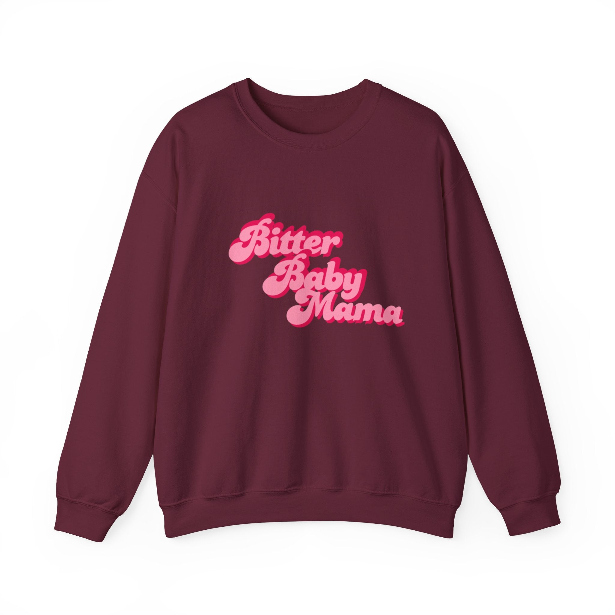 Limited Edition Bitter Baby Mama Crewneck Sweatshirt by Rachel Weaver