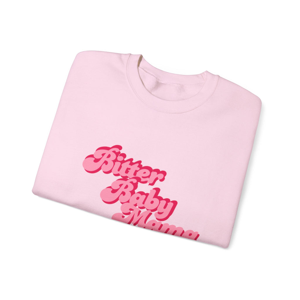 Limited Edition Bitter Baby Mama Crewneck Sweatshirt by Rachel Weaver