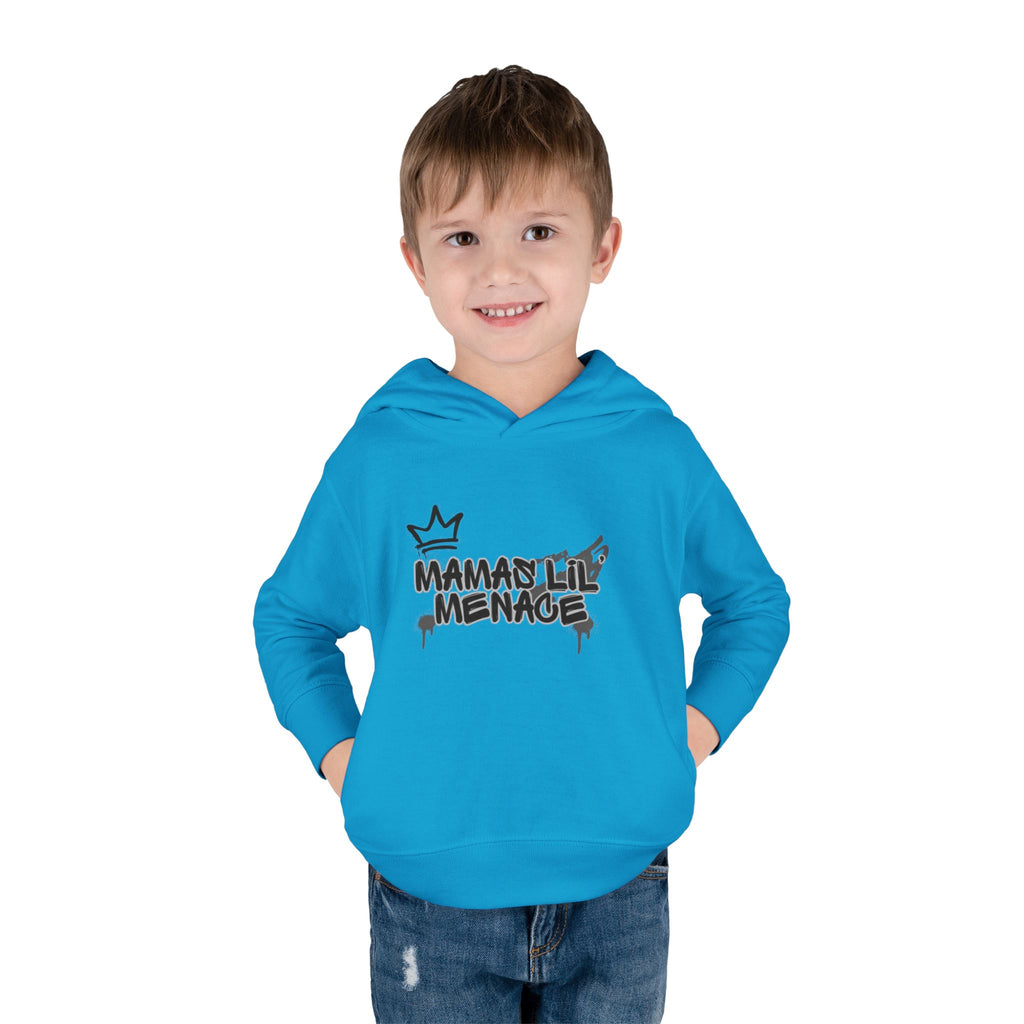 Toddler Hoodie - "Mamas lil' Menace" Graffiti Pullover