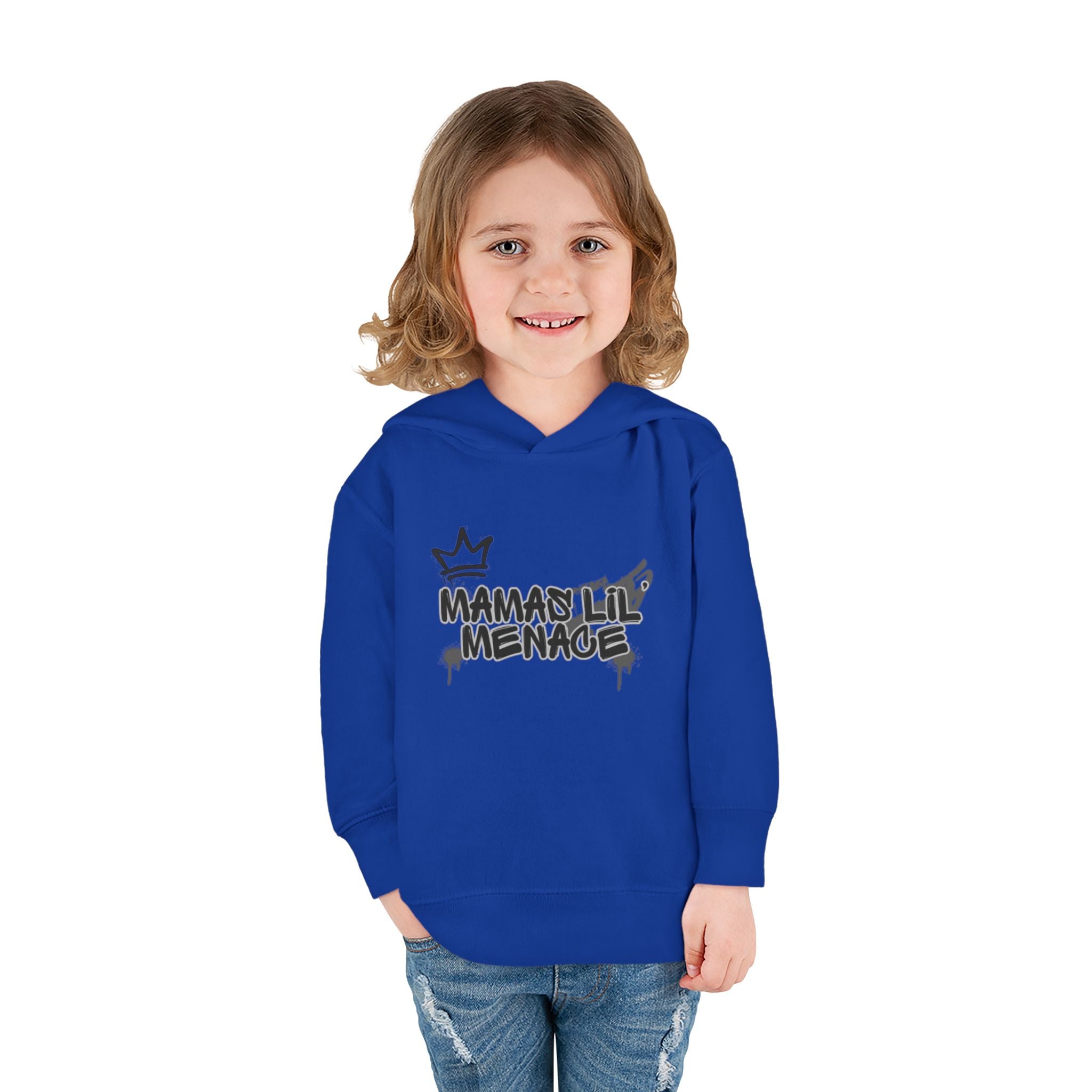 Toddler Hoodie - "Mamas lil' Menace" Graffiti Pullover