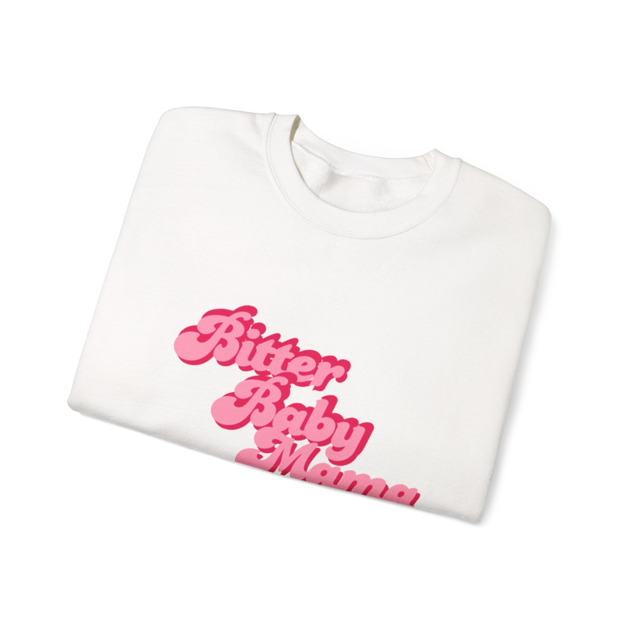 Limited Edition Bitter Baby Mama Crewneck Sweatshirt by Rachel Weaver