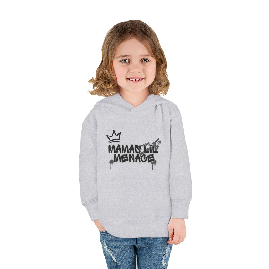 Toddler Hoodie - "Mamas lil' Menace" Graffiti Pullover