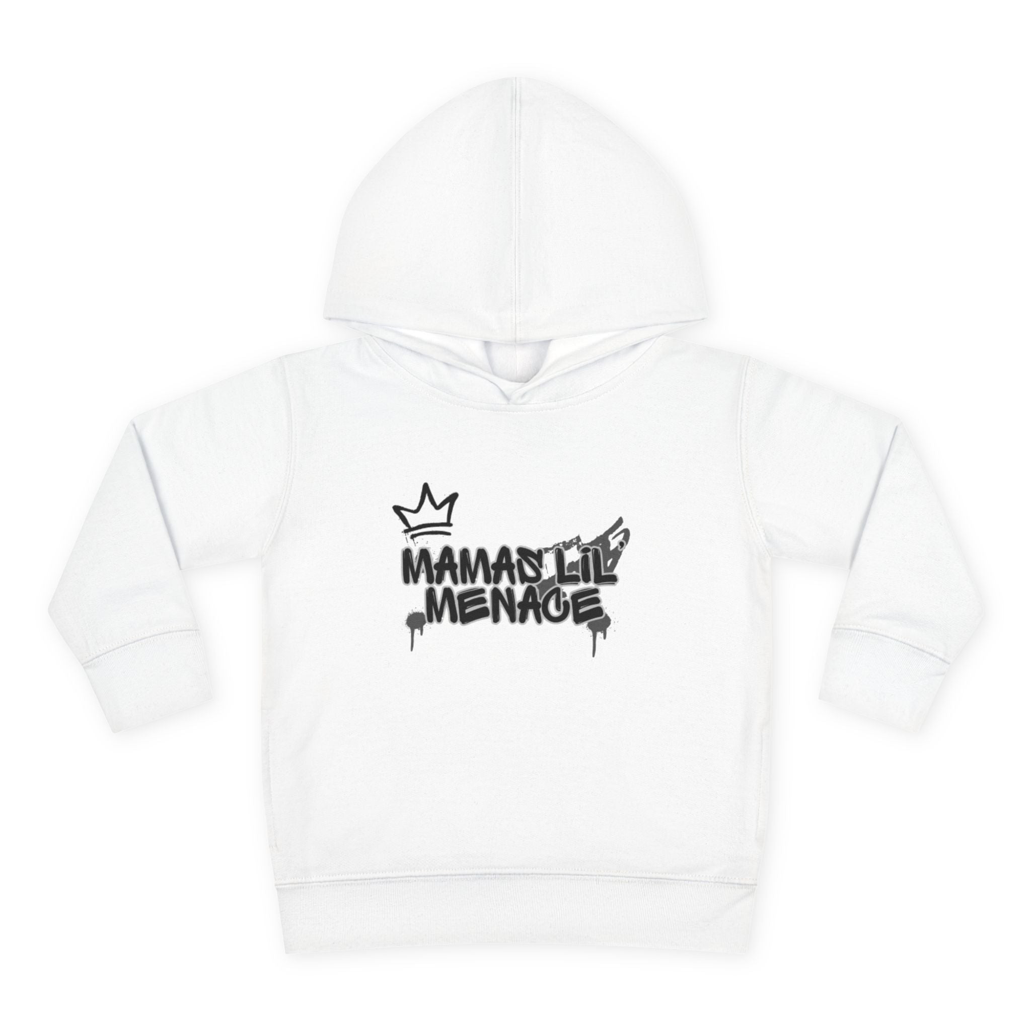 Toddler Hoodie - "Mamas lil' Menace" Graffiti Pullover