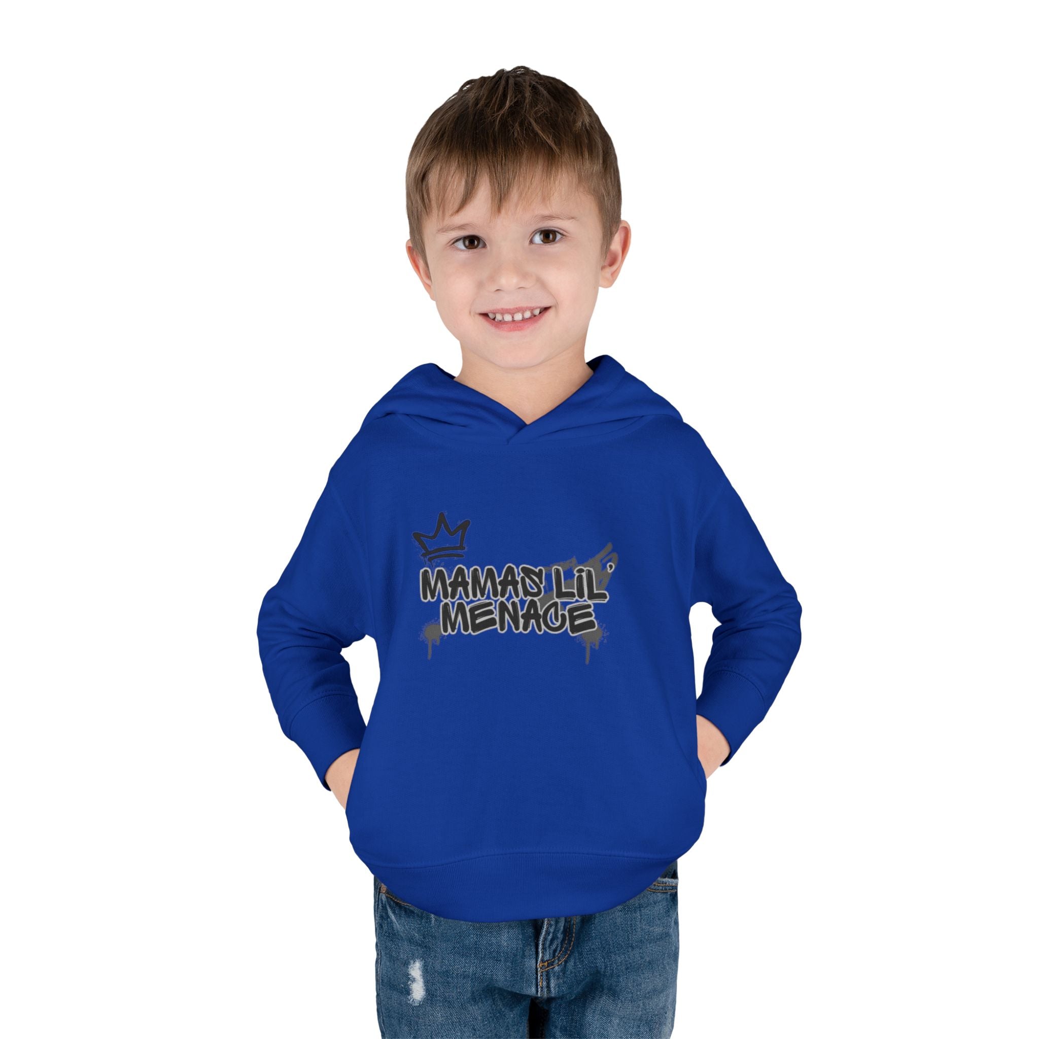 Toddler Hoodie - "Mamas lil' Menace" Graffiti Pullover