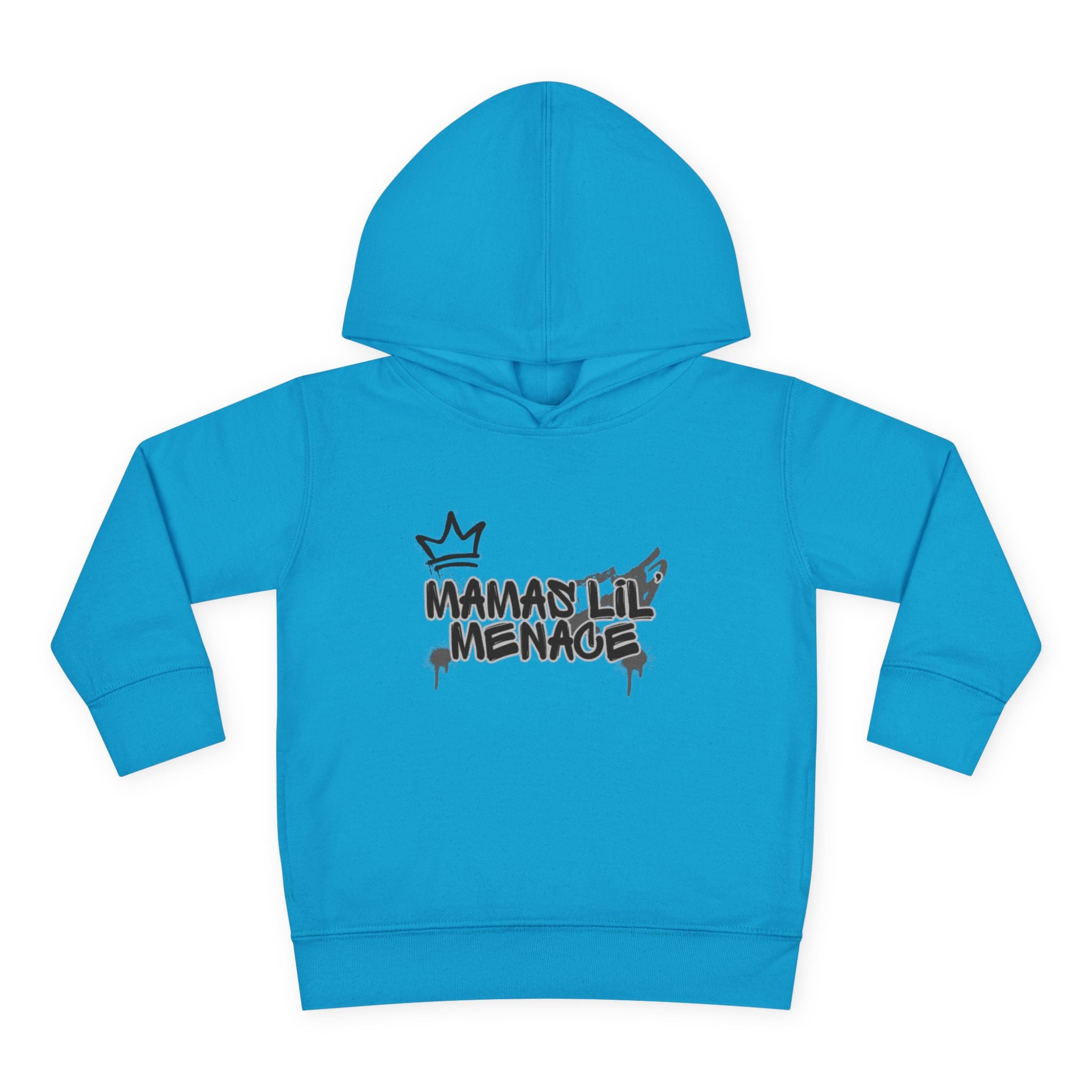 Toddler Hoodie - "Mamas lil' Menace" Graffiti Pullover