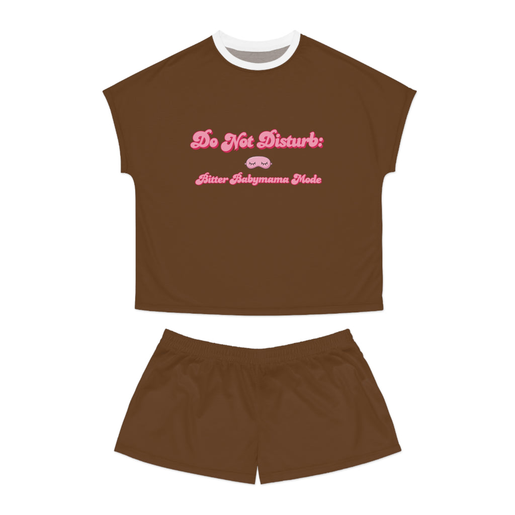 Limited Edition Do Not Disturb: Bitter Baby Mama Mode Women's Pajama Set by Rachel Weaver