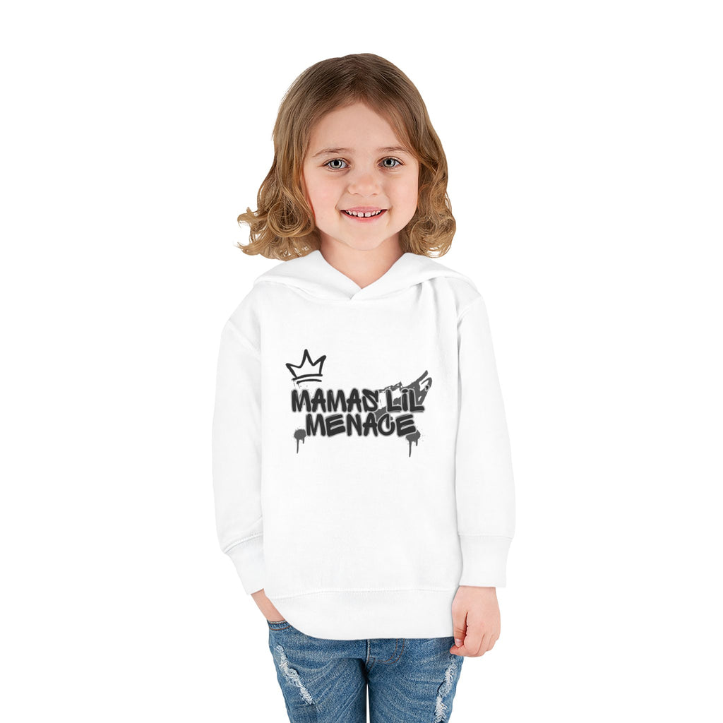 Toddler Hoodie - "Mamas lil' Menace" Graffiti Pullover