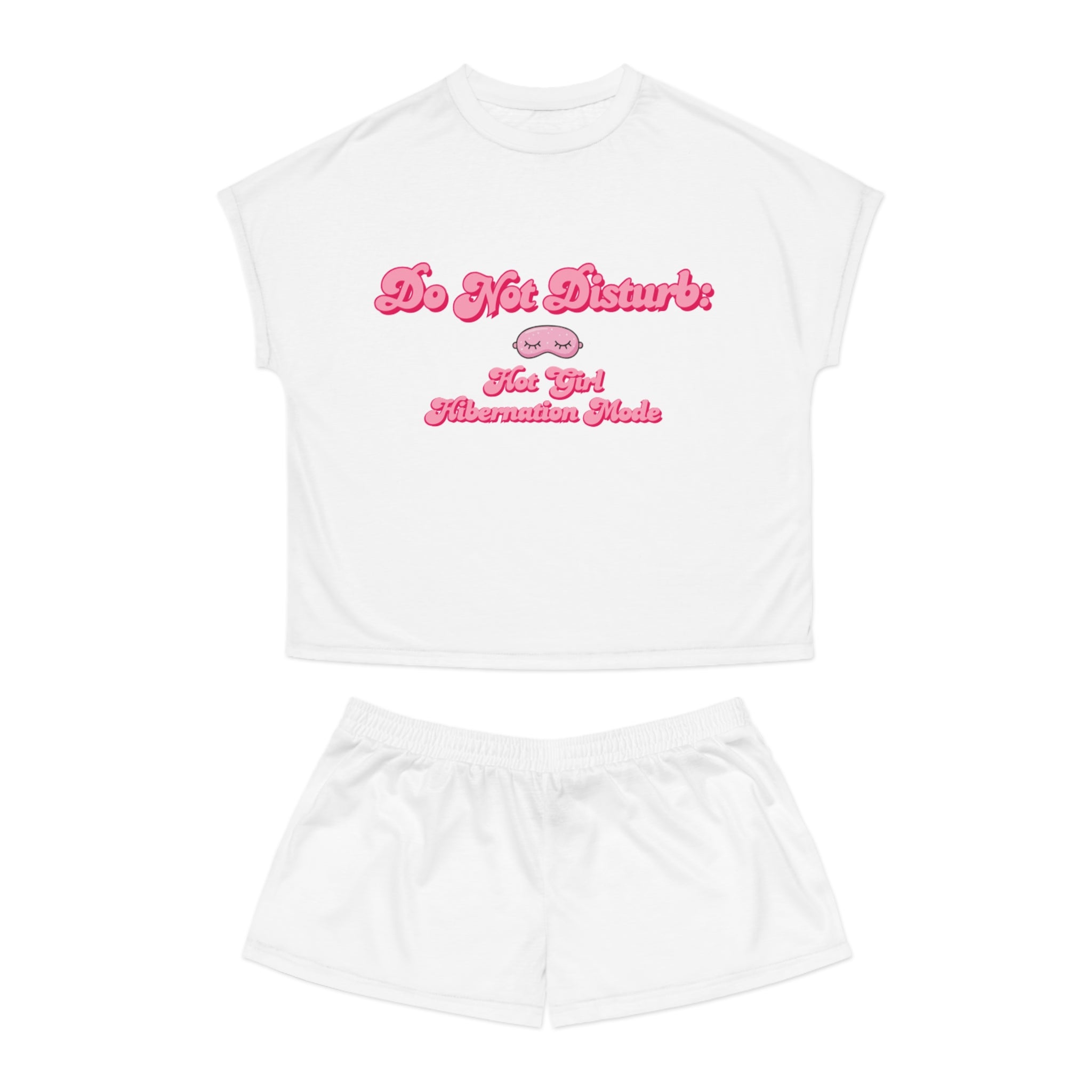Do Not Disturb Women's Pajama Set - Cute & Comfy Sleepwear for Relaxation