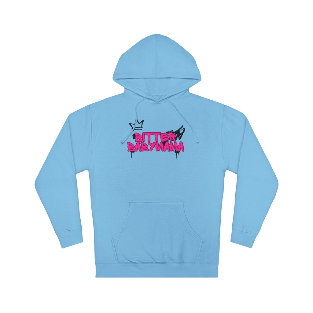Graffiti Bitter Baby Mama Drip Crown Hoodie — by Rachel Weaver