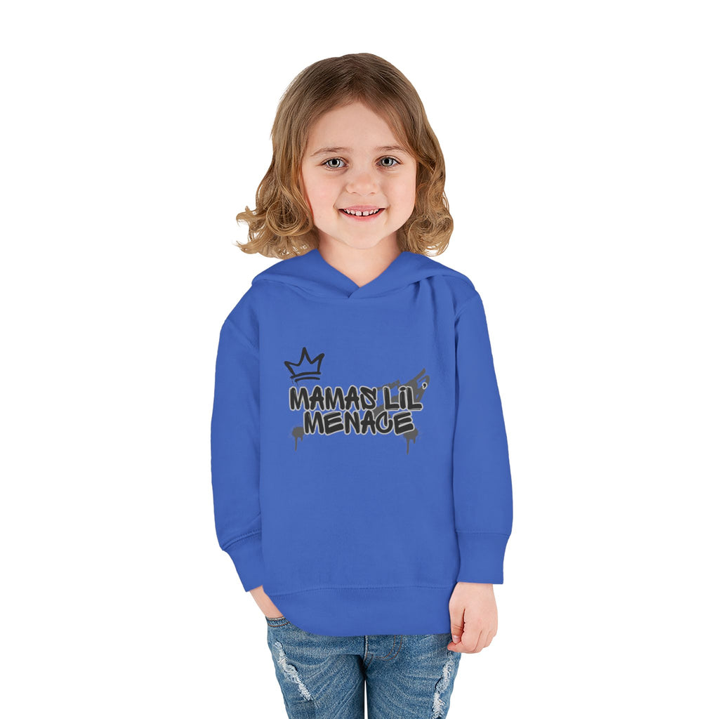 Toddler Hoodie - "Mamas lil' Menace" Graffiti Pullover